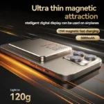 New High quality Alloy Fast Charger Power Banks With Gifts Backup Battery Powerbank Magnetic Wireless Phone Charger For Magsafe - Image 4