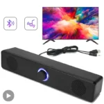 Soundbar Computer PC TV Laptop Desktop Wired Wireless Bluetooth Speaker Sound Box Bar Music Portable Caixa De Som Audio System