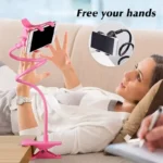 7 Colors Lazy Bracket Mobile Phone Universal Adjustable Gooseneck Stand Stents Flexible Bed Desk Table Clip Mobile Accessories - Image 5