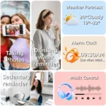 2025 New Smartwatch 1.83‘‘HD Screen with Wireless Call Sport Fitness Tracker Music Control Sedentary Reminder for Men Women Gift - Image 2